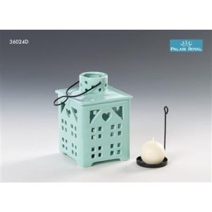 LANTERNA VERDE 21 CM IN CERAMICA PALAIS ROYAL
