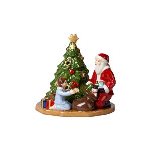 LANTERNA BABBO DISTRIBUISCE REGALI 14X14X13 CM CHRISTMAS TOYS VILLEROY & BOCH