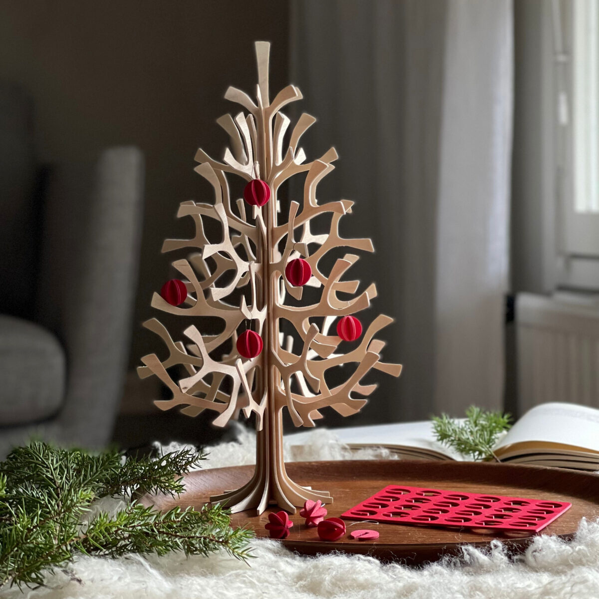 Albero di Natale da Tavolo Elegante - immagine 8