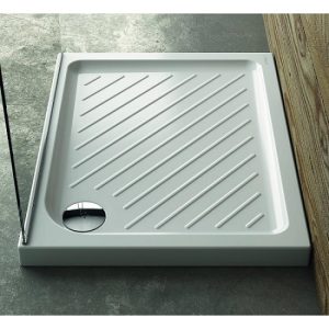 IDEAL STANDARD – PIATTO DOCCIA BIANCO IN CERAMICA EUROVIT Altezza H 7 cm. varie misure