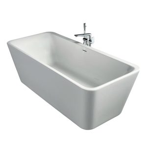 IDEAL STANDARD – Vasca Centro Stanza TONIC II 180×80 con Colonna di Scarico e Telaio Vari Colori