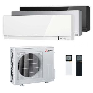 Mitsubishi – Climatizzatore Inverter 18000 btu A++ Kirigamine Zen MSZ-EF50VGK Wifi Bianco, Nero, Argento/Silver